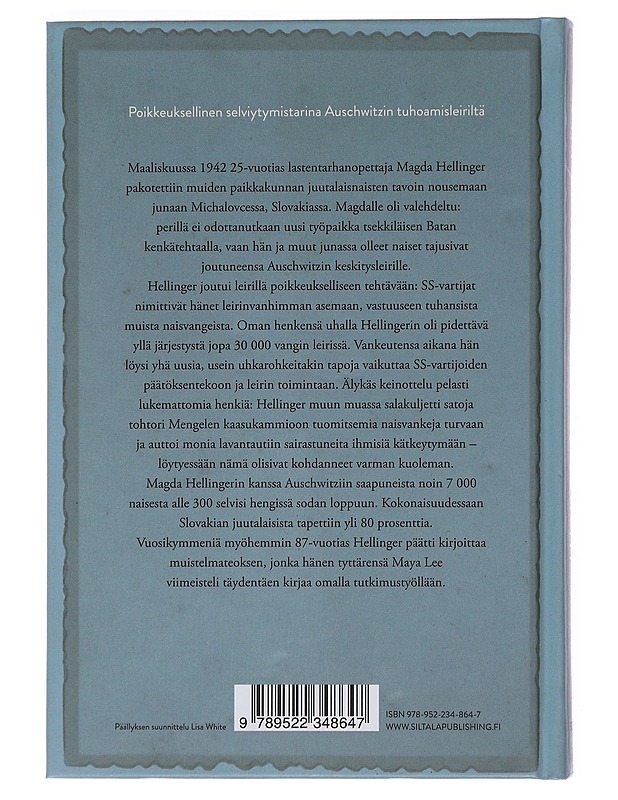 Natsit tiesivät nimeni : tarina selviytymisestä ja rohkeudesta Auschwitzissa - Hellinger, Magda - Elämäkerrat ja muistelmat - 10105480299 - 1