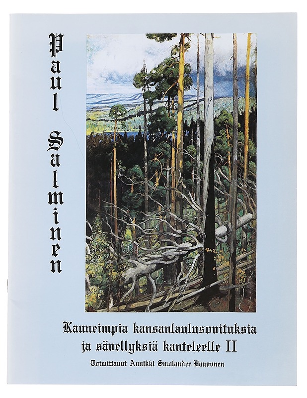 Kauneimpia kansanlaulusovituksia ja sävellyksiä kanteleelle II -  Paul Salminen  - Tietokirjat ja oppaat - 10105480330 - 0