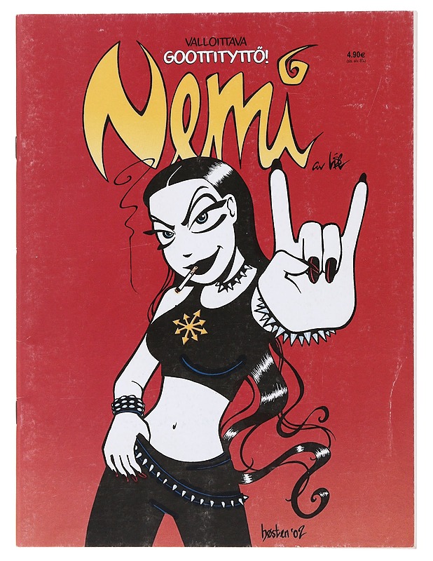 Nemi : valloittava goottityttö! N:o 1- Lise - Sarjakuvat - 10105480453 - 0