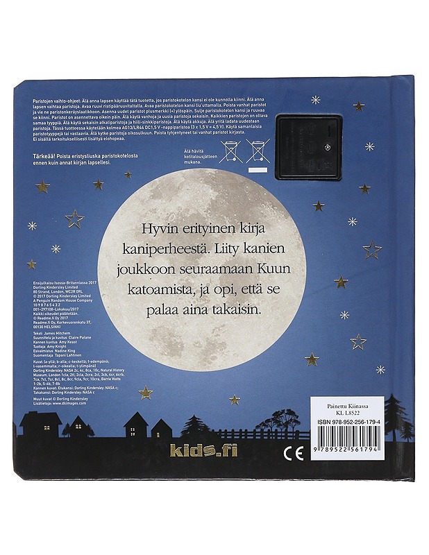 Hyvää yötä, pikku kuu : ihastuttava iltasatu - James Mitchem - Lastenkirjat - 10105480459 - 1