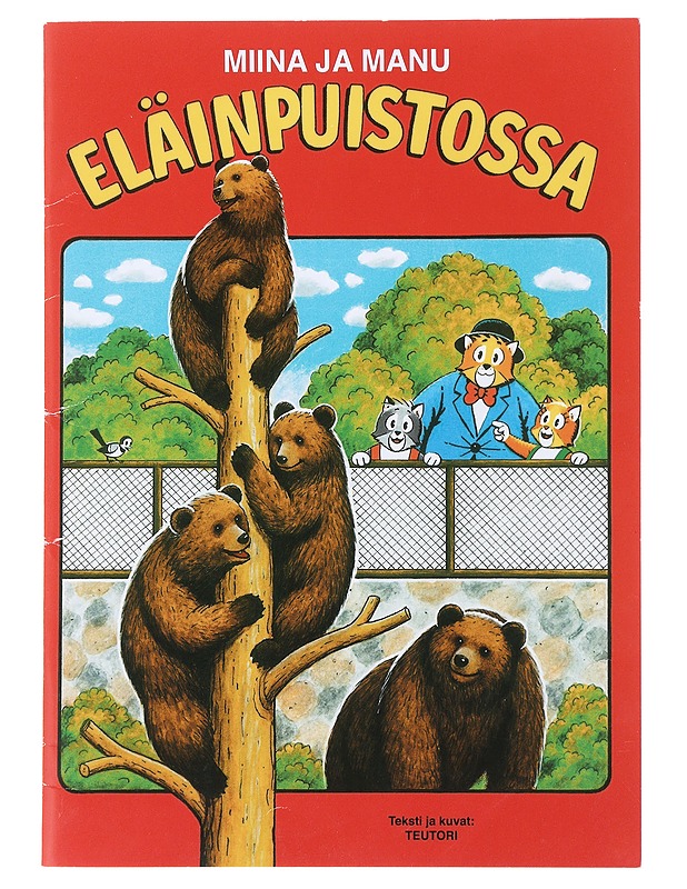 Miina ja Manu eläinpuistossa - Lastenkirjat - 10105480518 - 0