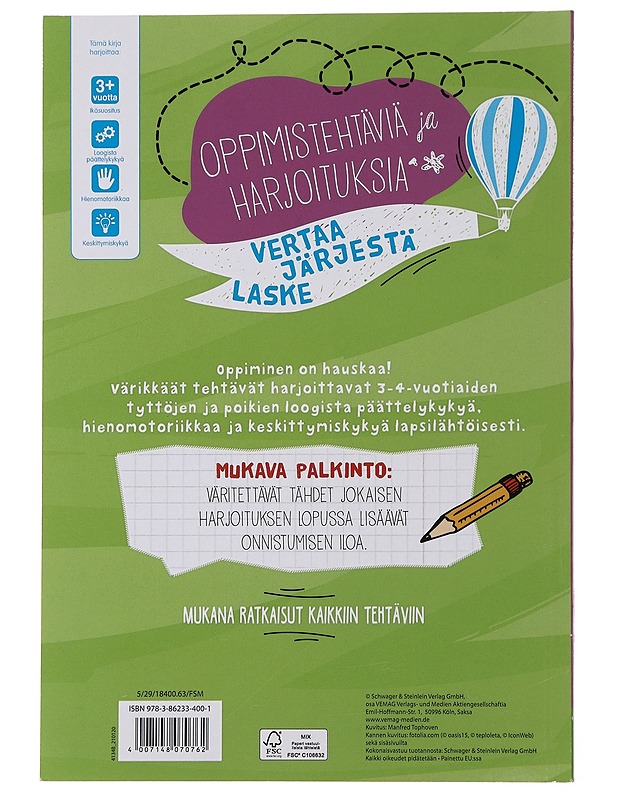 Oppimistehtäviä ja harjoituksia - Lastenkirjat - 10105480531 - 1