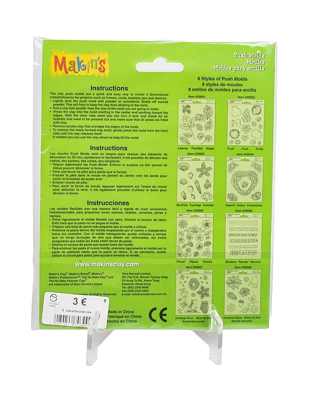 MAKIN'S muottilevy, hedelmät - Askartelu - 10105480546 - 1