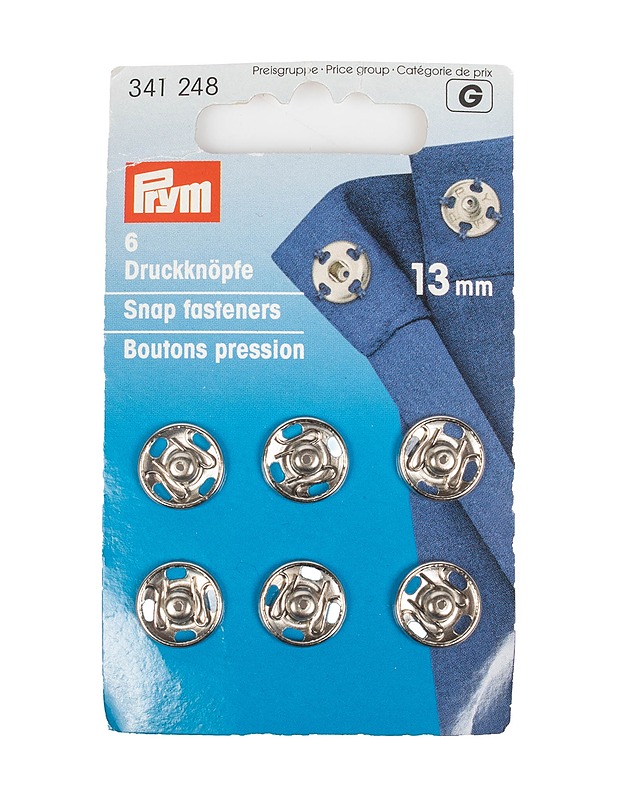 PRYM nepparit, 13 mm - Ompelu - 10105480571 - 0