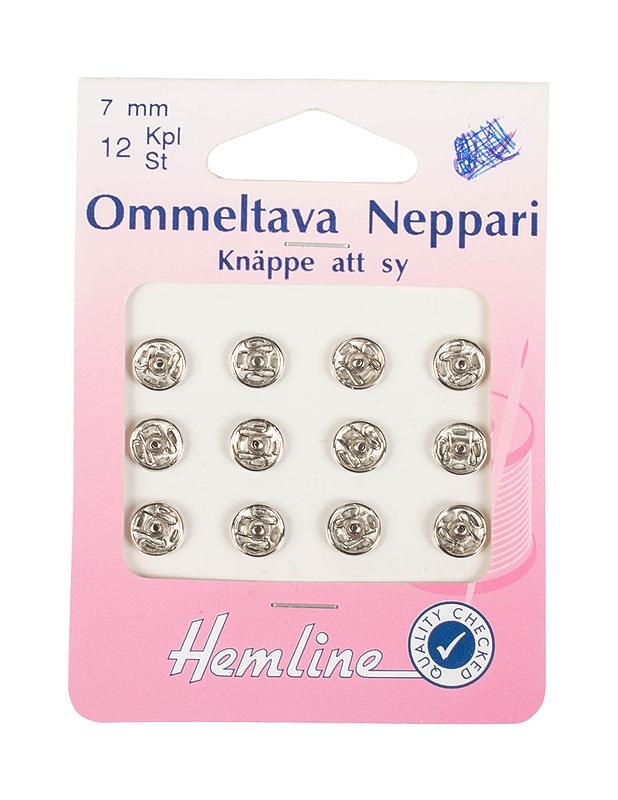HEMLINE nepparit, 7 mm - Ompelu - 10105480576 - 0