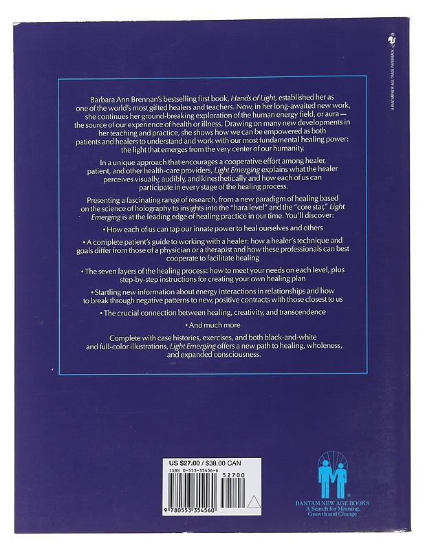 Light emerging  : the journey of personal healing - Brennan, Barbara Ann - Hyvinvointikirjat - 10105480598 - 1