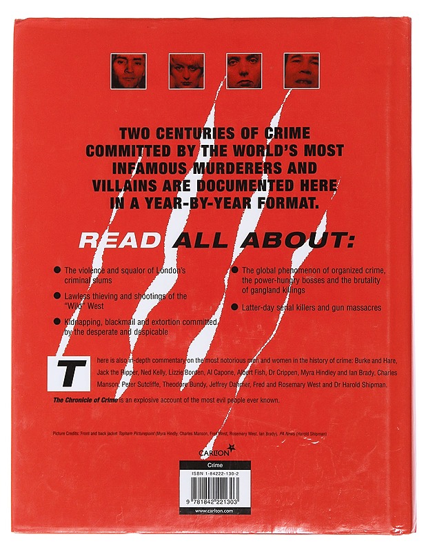 The chronicle of Crime - Martin Fido - Tietokirjat ja oppaat - 10105480601 - 1
