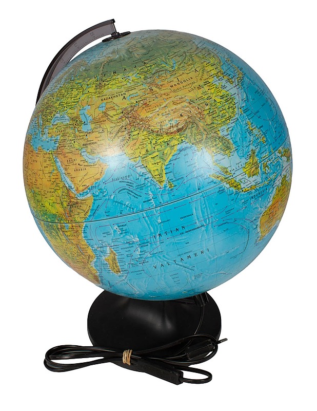 SCANGLOBE Valaiseva karttapallo - Valaisimet - 10105480610 - 0