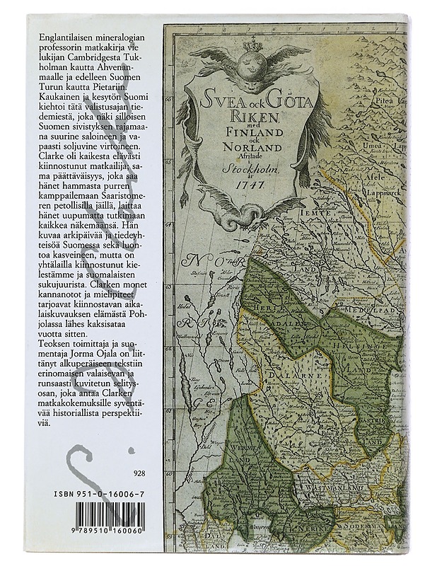 Matka Suomen halki Pietariin 1799 - Clarke, Edward Daniel - Historiakirjat - 10105480609 - 1