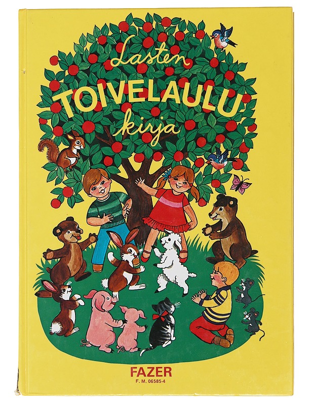 Lasten toivelaulukirja - Ahokas, Liisa - Musiikki- ja elokuvakirjat - 10105480625 - 0