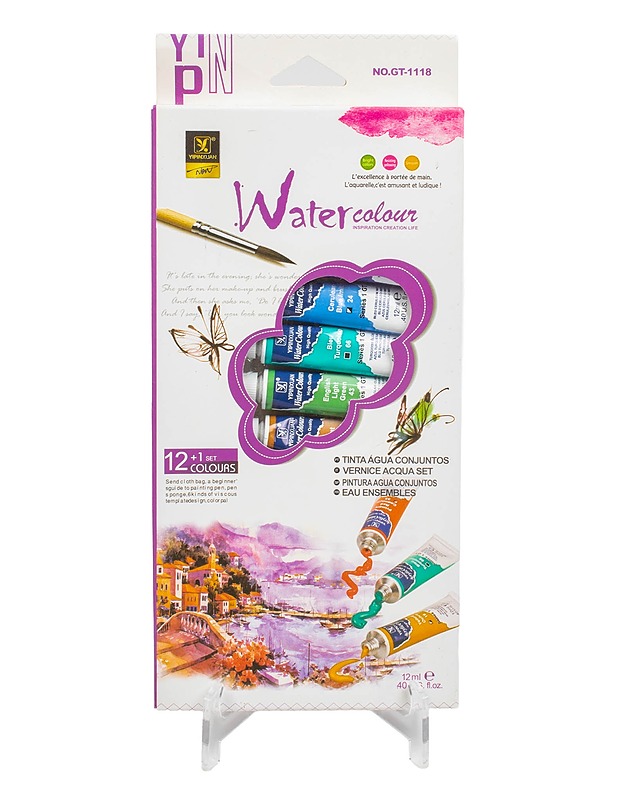 YIPINXUAN vesivärisetti, 12 osaa - Askartelu - 10105480638 - 0