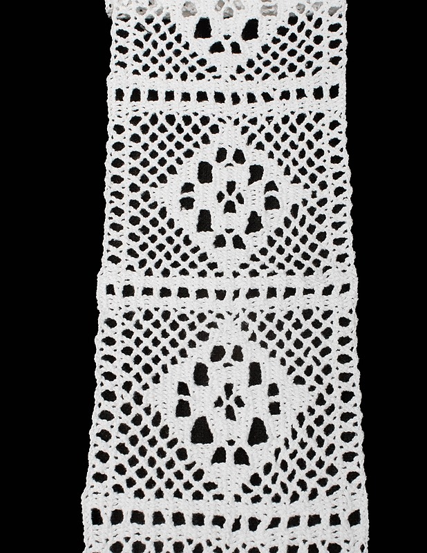 Virkattu pitsinauha, 57 cm - Ompelu - 10105480695 - 1