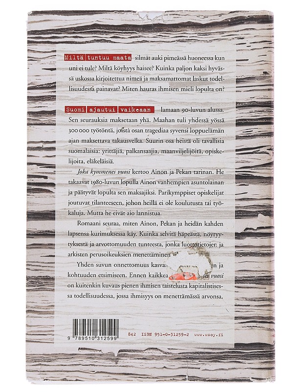 Joka kymmenes vuosi - Nina Honkanen - Romaanit ja novellit - 10105480703 - 1