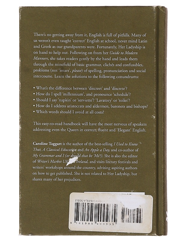 Her Ladyship's Guide to the Queen's English - Caroline Taggart - Tietokirjat ja oppaat - 10105480708 - 1