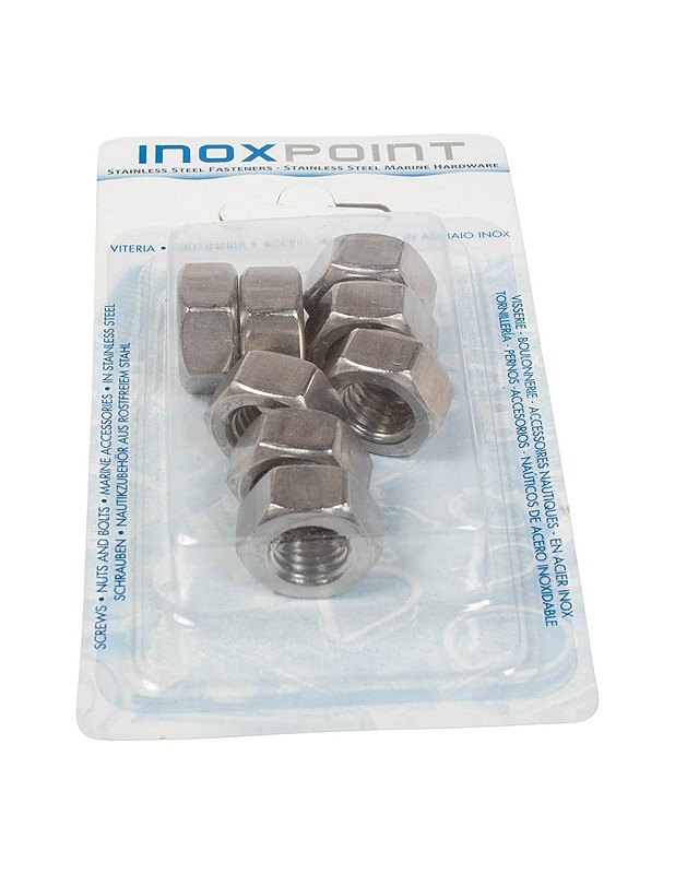INOXPOINT mutteri M12, 8 kpl - Rakennustarvikkeet - 10105480745 - 0