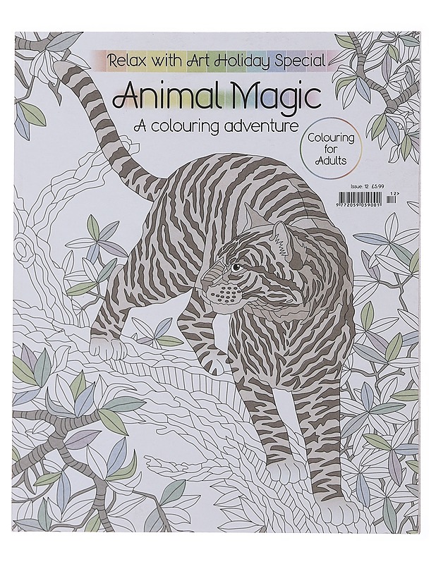 Animal magic: A colouring adventure - - Harrastekirjat - 10105480755 - 0
