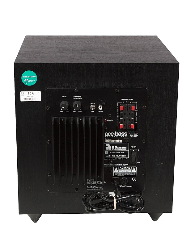 AUDIO PRO Sub Evidence Mk II subwoofer - Audio - 10105480757 - 1