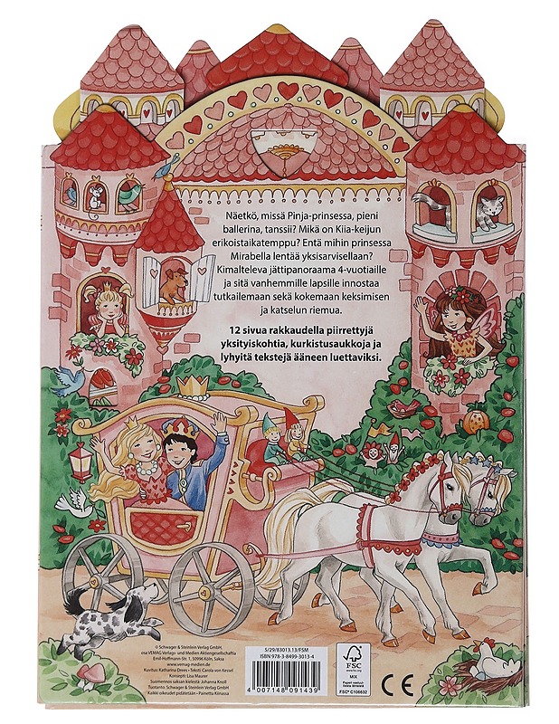Prinsessaelämää - vilinäpanoraama - Lastenkirjat - 10105480769 - 1