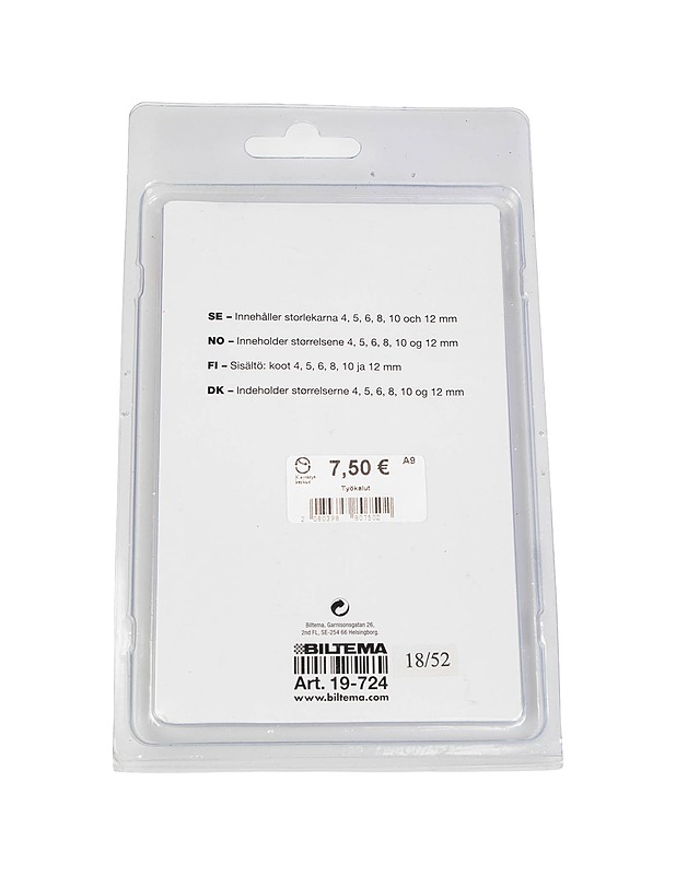BILTEMA 19-724 kaakeli- ja lasiporanteräsarja - Rakennustarvikkeet - 10105480771 - 1