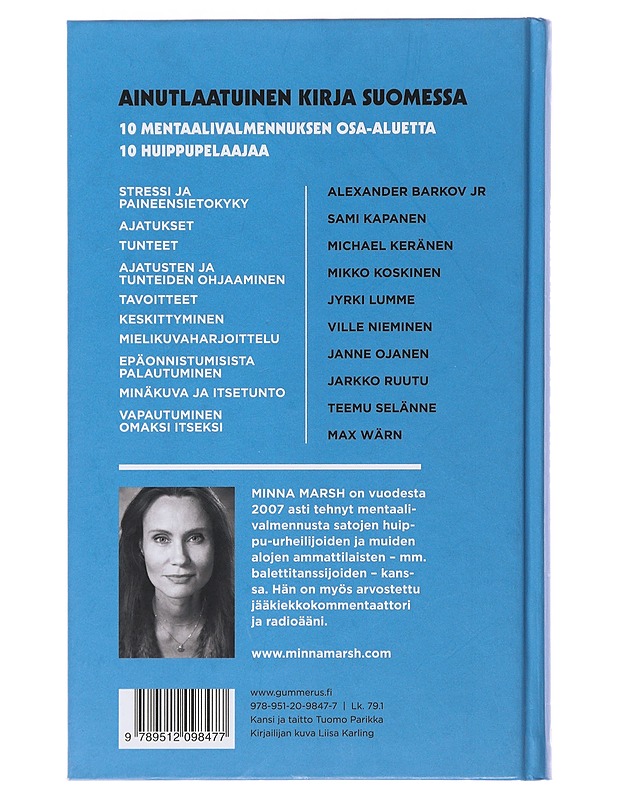 Miksi maali ei synny? : henkistä kuntoa pelaajalle - Minna Marsh - Hyvinvointikirjat - 10105480793 - 1