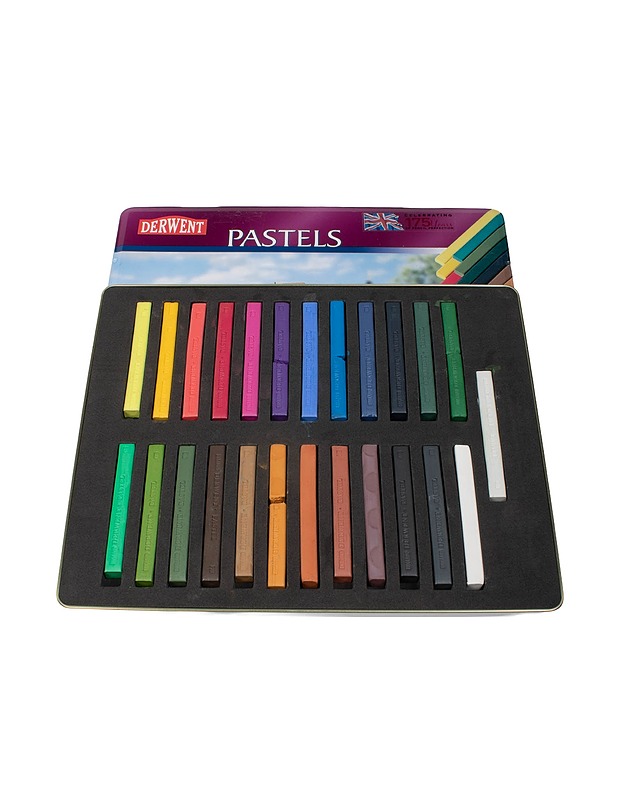 DERWENT pastelliliidut, 24 kpl - Askartelu - 10105480824 - 0