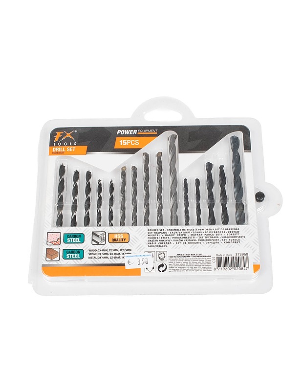 FX TOOLS Drill Set poranteräsarja - Rakennustarvikkeet - 10105480835 - 0