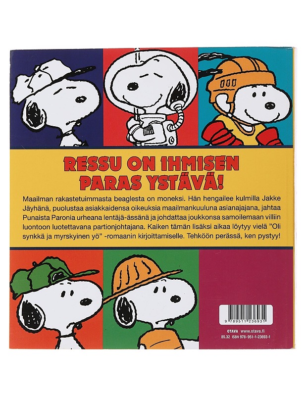 Sankarimme Ressu - Schulz, Charles M. - Sarjakuvat - 10105480885 - 1