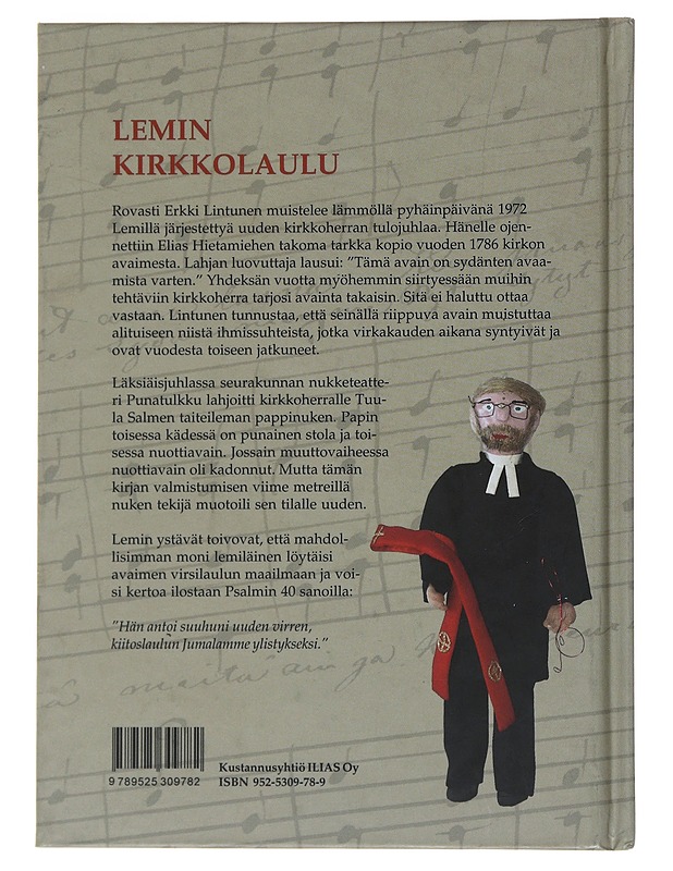 Lemin kirkkolaulu - Erkki Lintunen - Historiakirjat - 10105480948 - 1