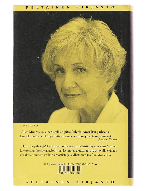 Liian paljon onnea - Munro, Alice - Romaanit ja novellit - 10105480954 - 1