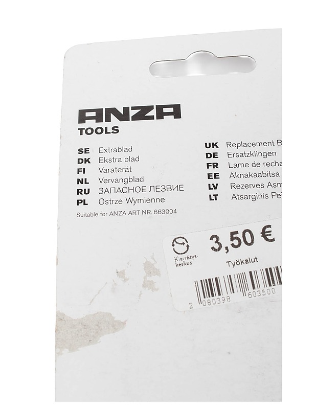 ANZA varaterät - Rakennustarvikkeet - 10105480964 - 1