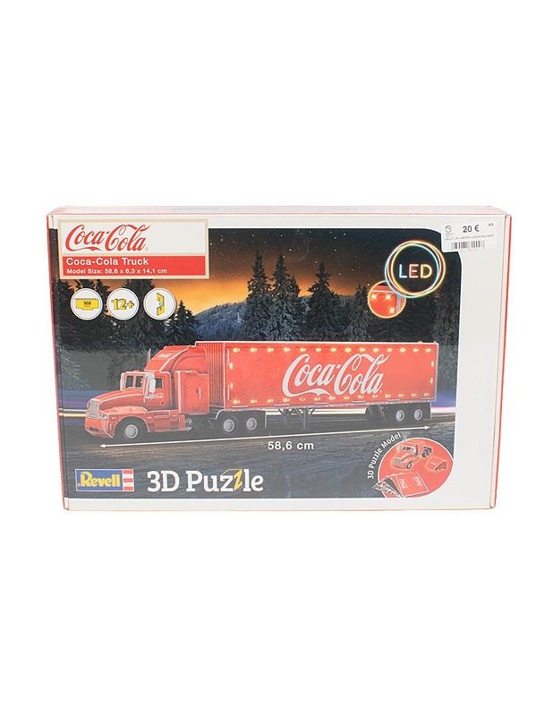 REVELL Coca-Cola Truck 3D palapeli - Palapelit - 10105480980 - 0