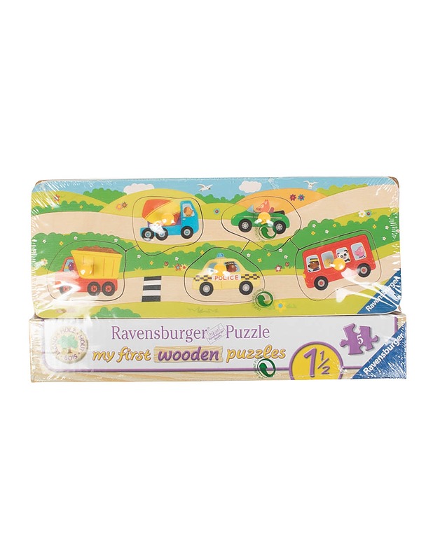 RAVENSBURGER nuppipalapeli, 5 palaa - Lasten palapelit - 10105480991 - 0