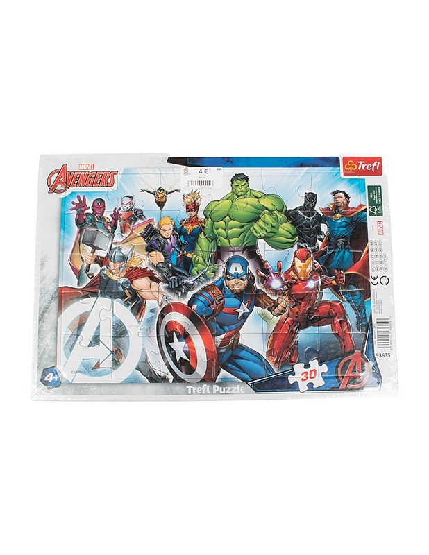 TREFL Avengers palapeli, 30 palaa - Lasten palapelit - 10105480995 - 0