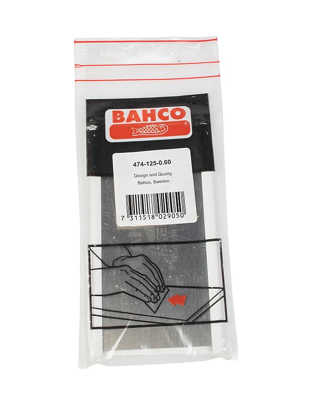 BAHCO 474-125-0.60 sikli - Rakennustarvikkeet - 10105481023 - 0