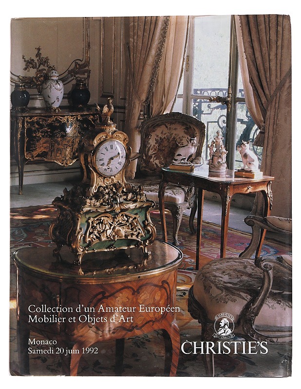  Collection d'un Amateur Européen - Mobilier et Objets d'Art - Taide- ja kulttuurikirjat - 10105481040 - 0