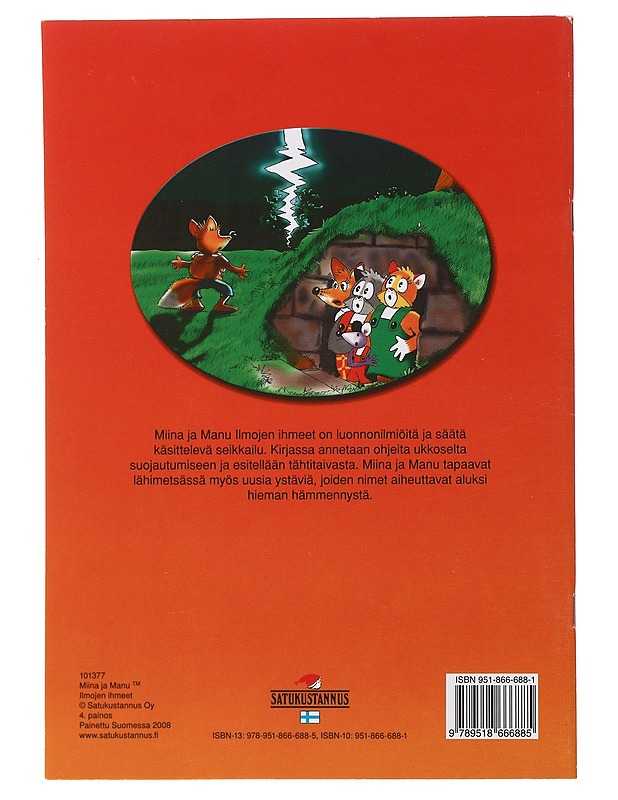 Miina ja Manu : ilmojen ihmeet - Koivisto, Jari - Lastenkirjat - 10105481042 - 1