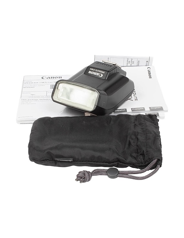CANON Speedlite 270ex salamavalo - Muut urheiluvälineet ja vapaa-aika - 10105481056 - 4