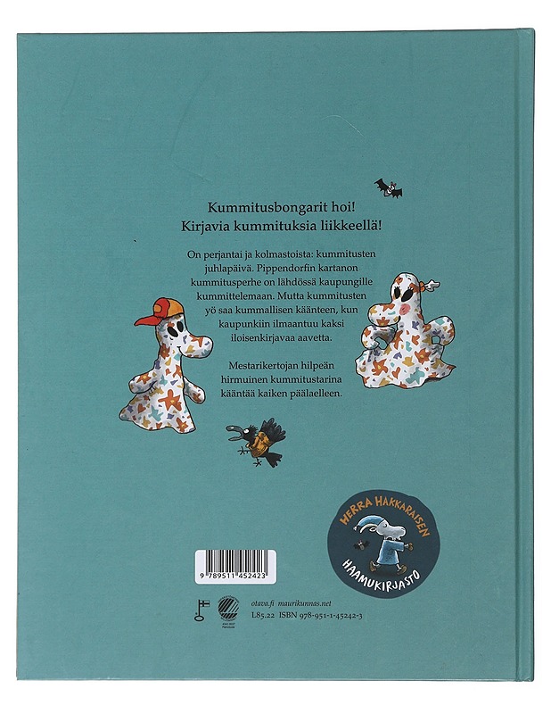 Pippendorfin kirjavat kummitukset - Kunnas, Mauri - Lastenkirjat - 10105481060 - 1