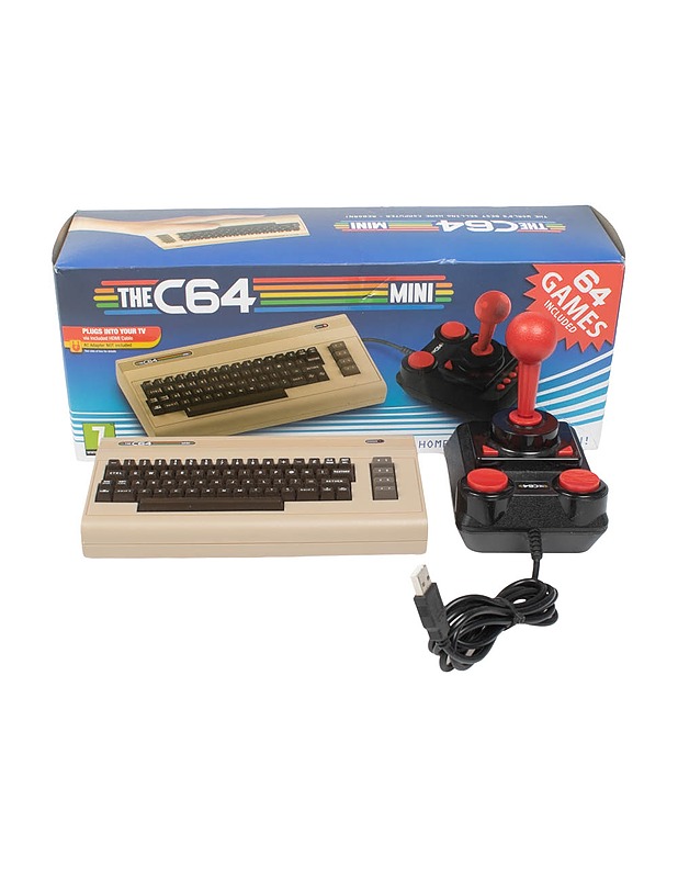RETRO GAMES The C64 Mini pelikonsoli - Konsolit ja konsolipelit - 10105481073 - 0