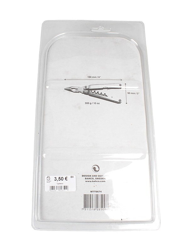 BAHCO monitoimityökalu, 12 toimintoa - Rakennustarvikkeet - 10105481096 - 1