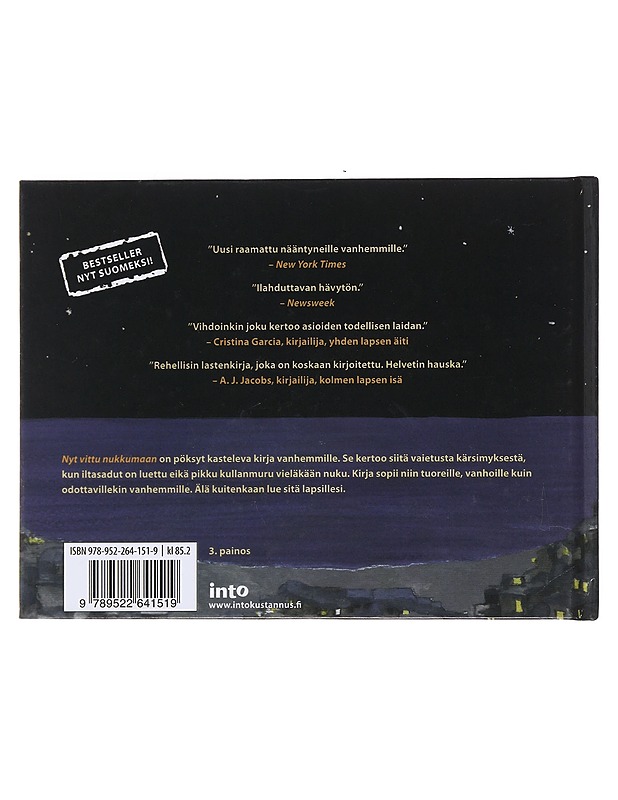 Nyt vittu nukkumaan - Mansbach, Adam - Sarjakuvat - 10105481098 - 1