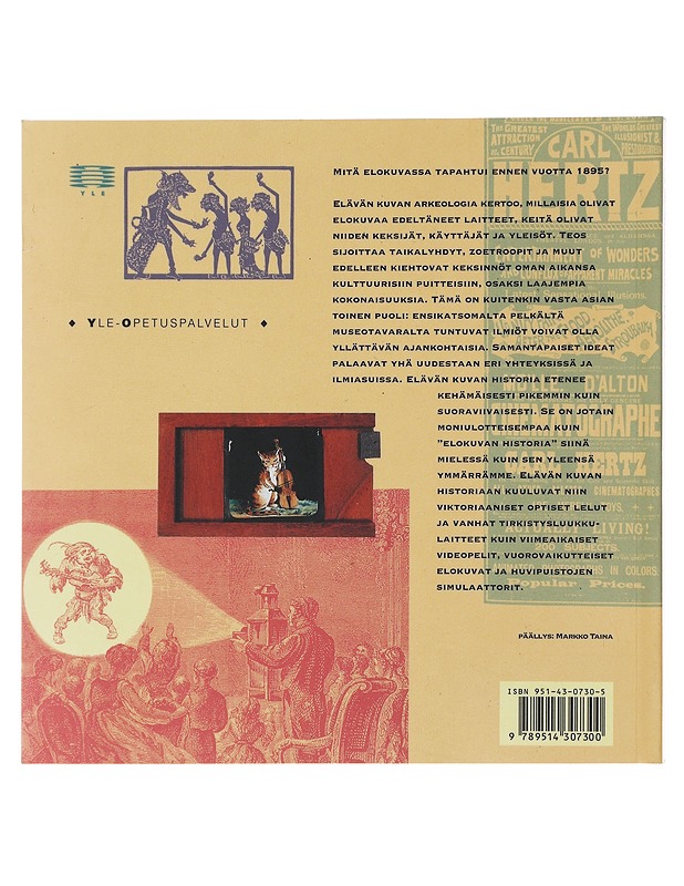 Elävän kuvan arkeologia - Erkki Huhtamo - Historiakirjat - 10105481101 - 1