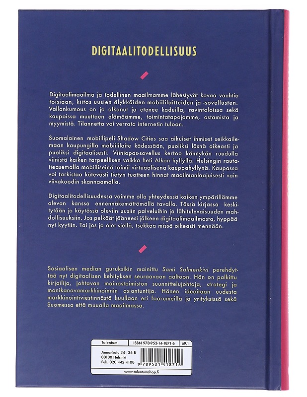 Digitaalitodellisuus : seuraava murros on täällä - Salmenkivi, Sami - Tietokirjat ja oppaat - 10105481109 - 1