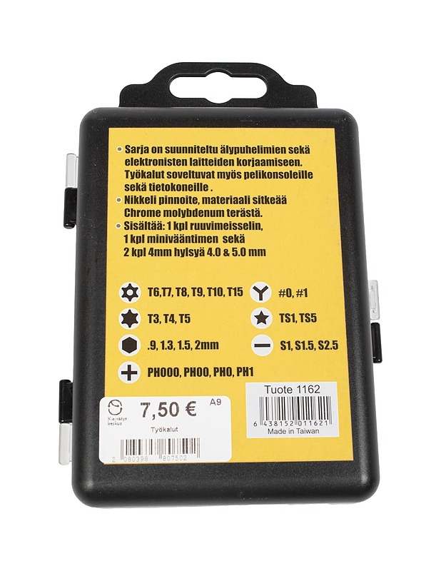 FINBULLET 28-osainen puhelimen korjaussarja - Rakennustarvikkeet - 10105481114 - 1