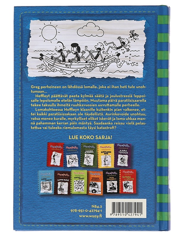 Neropatin päiväkirja. 12, Riemuloma - Kinney, Jeff - Joulukirjat - 10105481127 - 1