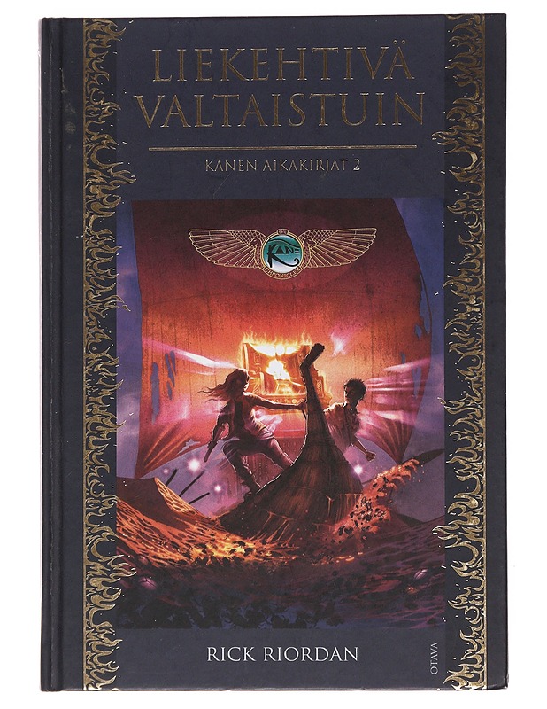 Liekehtivä valtaistuin - Riordan, Rick - Fantasia- ja scifi - 10105481129 - 0