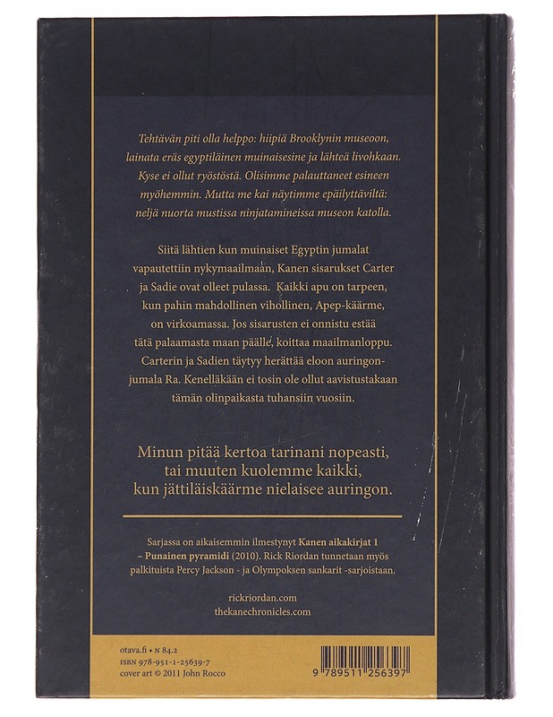 Liekehtivä valtaistuin - Riordan, Rick - Fantasia- ja scifi - 10105481129 - 1