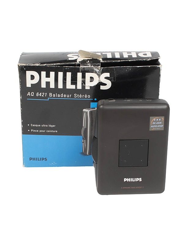 PHILIPS Aq 6421 c-kasettisoitin - Viihde-elektroniikka - 10105481142 - 0