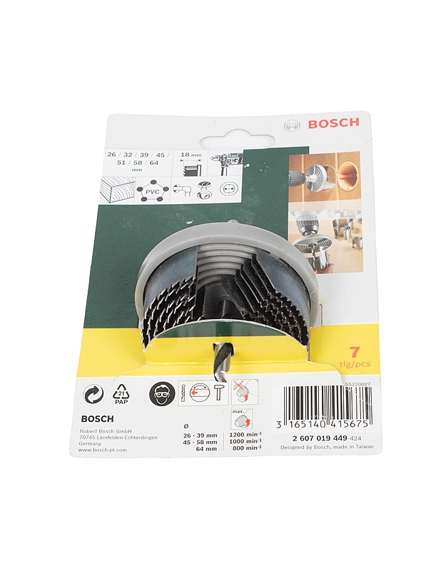 BOSCH 2 607 019 449 reikäsarja - Rakennustarvikkeet - 10105481188 - 0