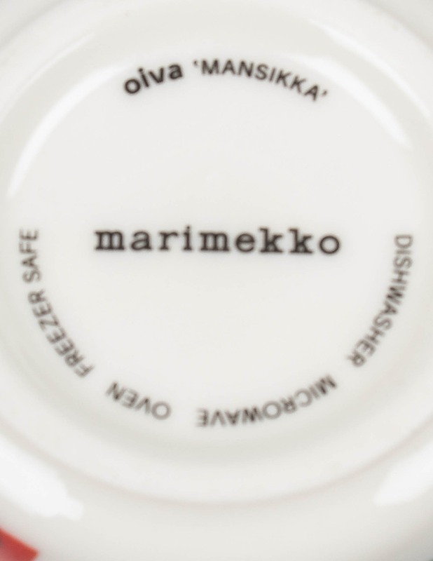 MARIMEKKO Oiva Mansikka korvaton kuppi - Mukit ja kahvikupit - 10105481189 - 2